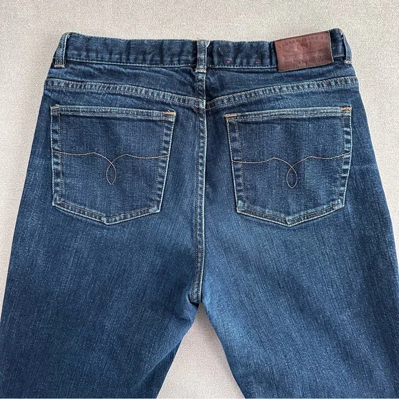 Lauren Ralph Lauren Classic Bootcut Jeans. Dark wash. Size 8 - Picture 3 of 11